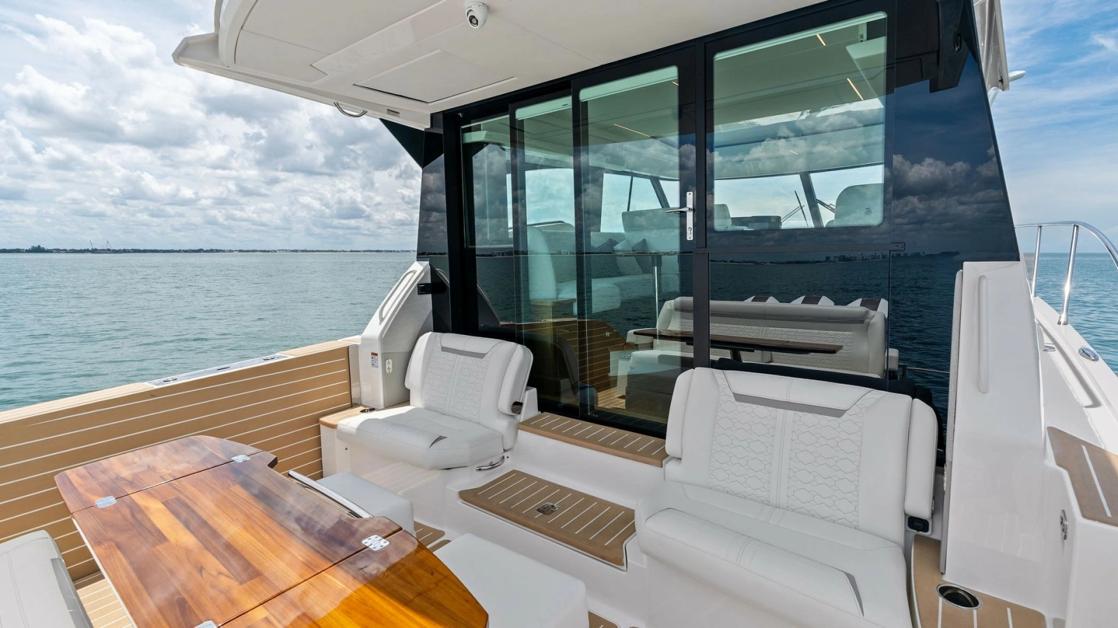 Spacious Aft Deck with Seating