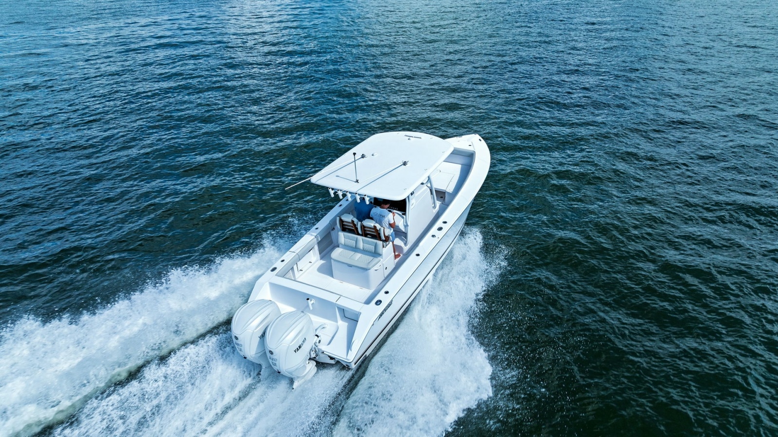 Aerial View of Spacious Aft Deck