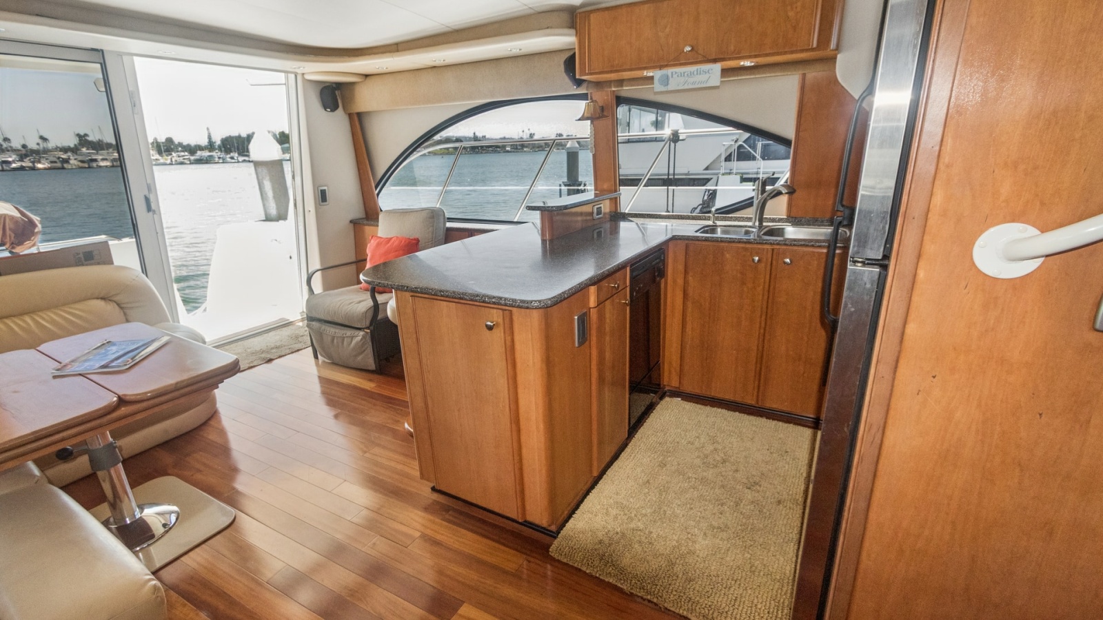Spacious Galley with Water Views