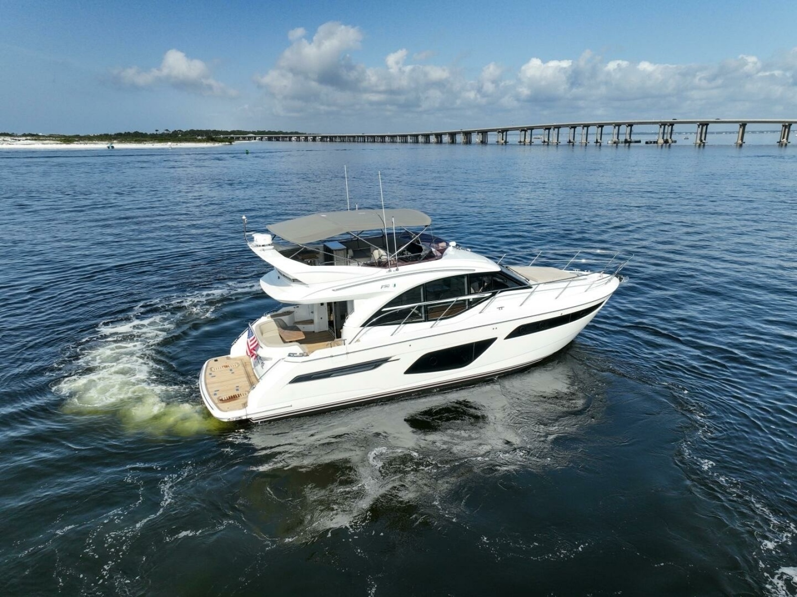 2021 Princess F50- MAKING TIME- Engine room- STBD