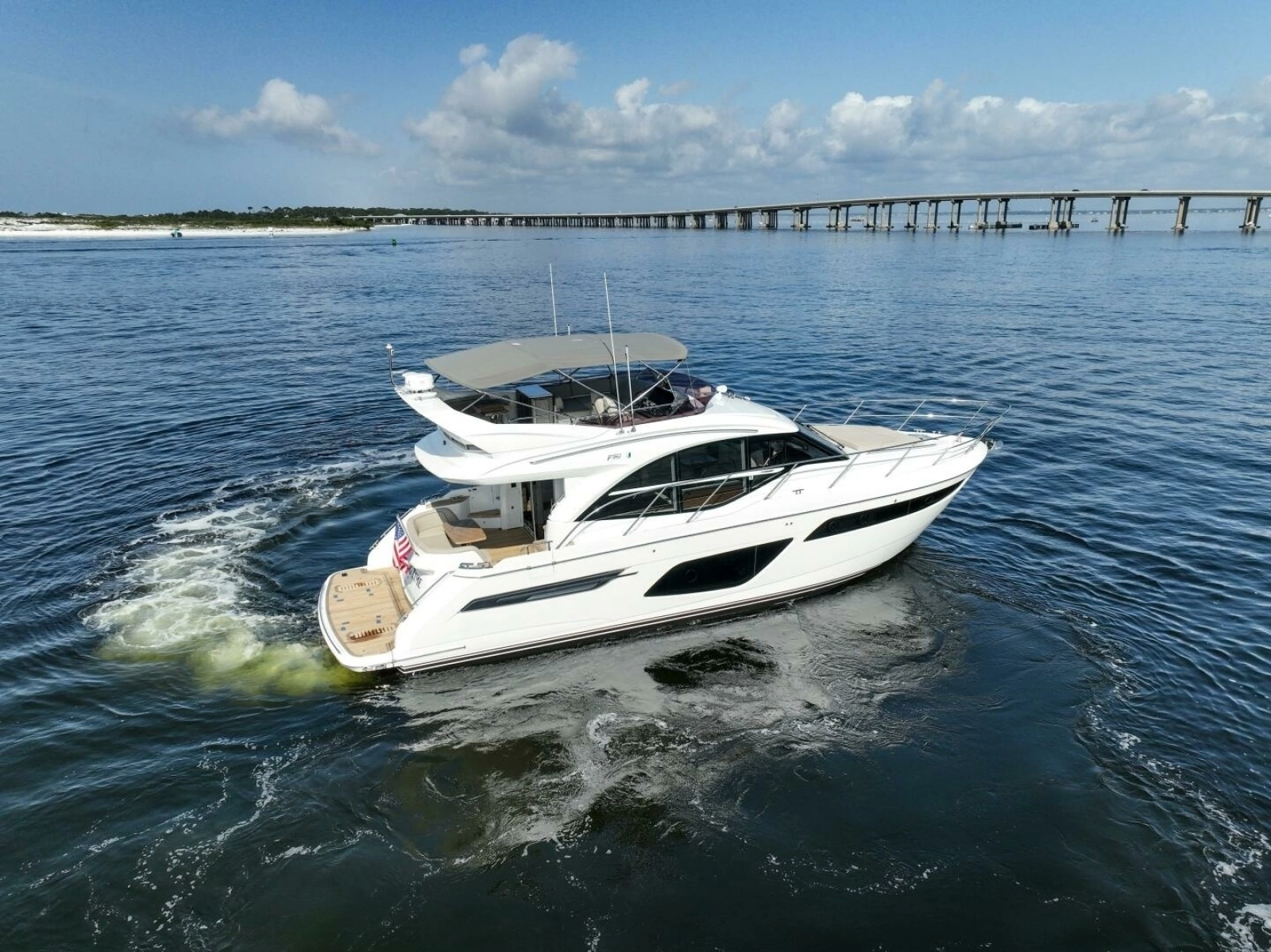 2021 Princess F50- MAKING TIME- Engine room- STBD