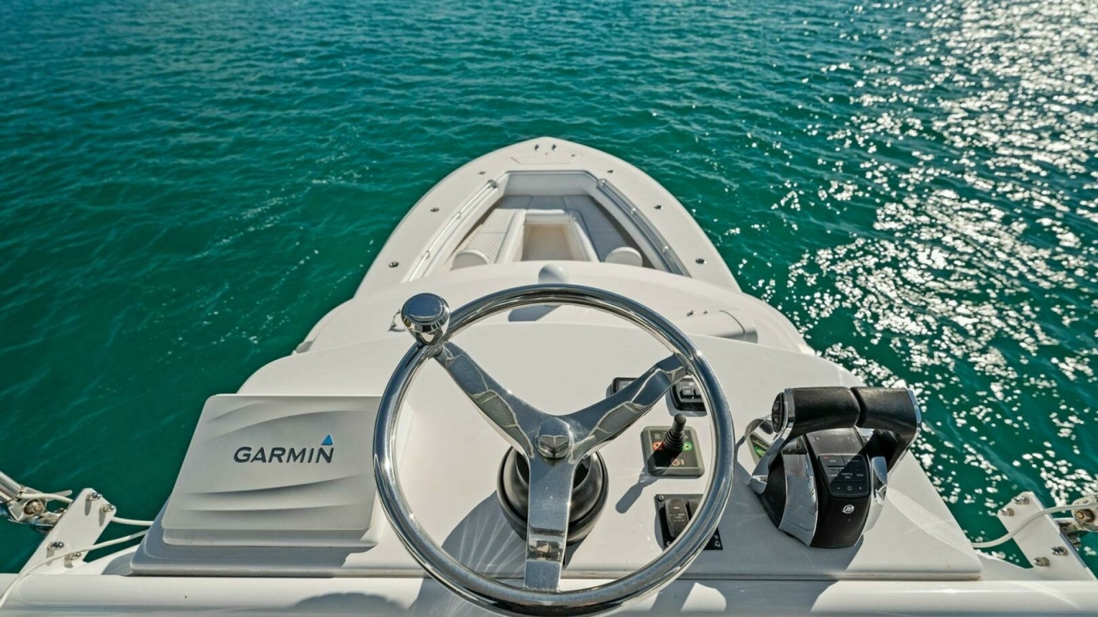Helm Station with Ocean View