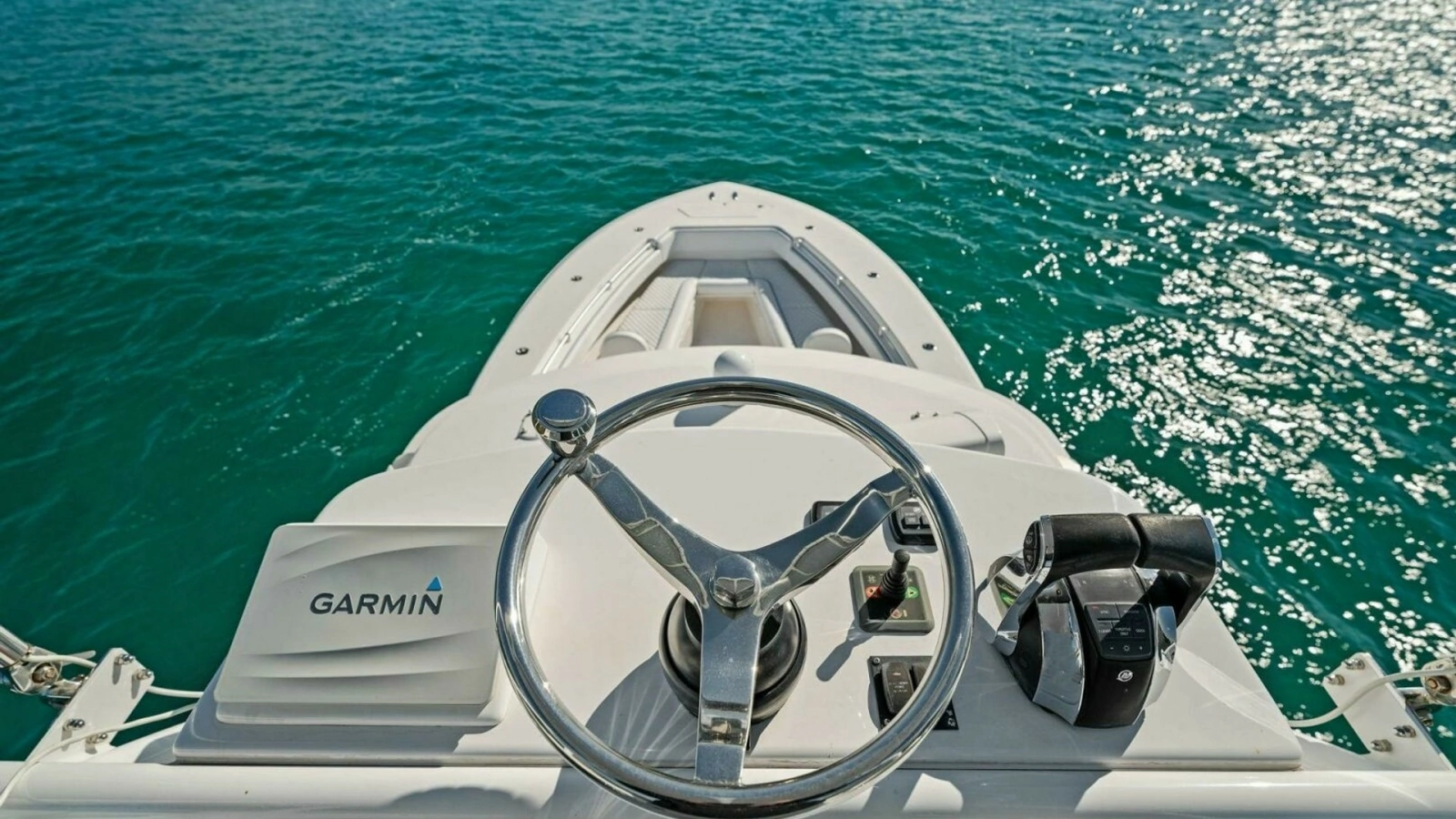 Helm Station with Ocean View
