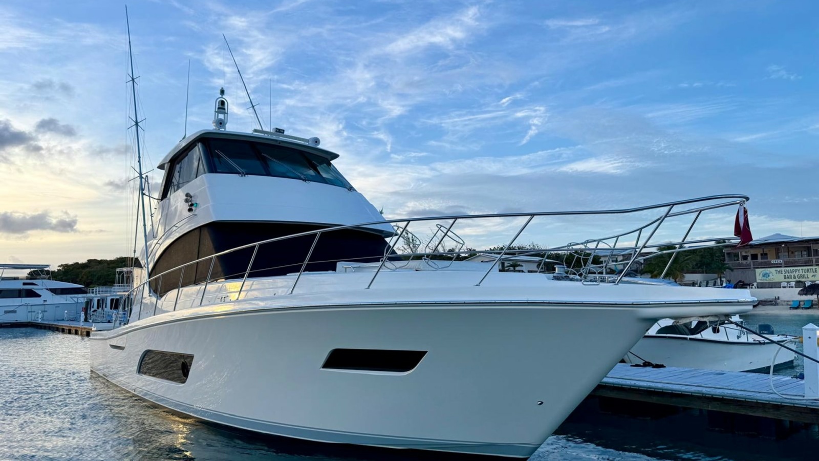 Starboard Bow View at Dock