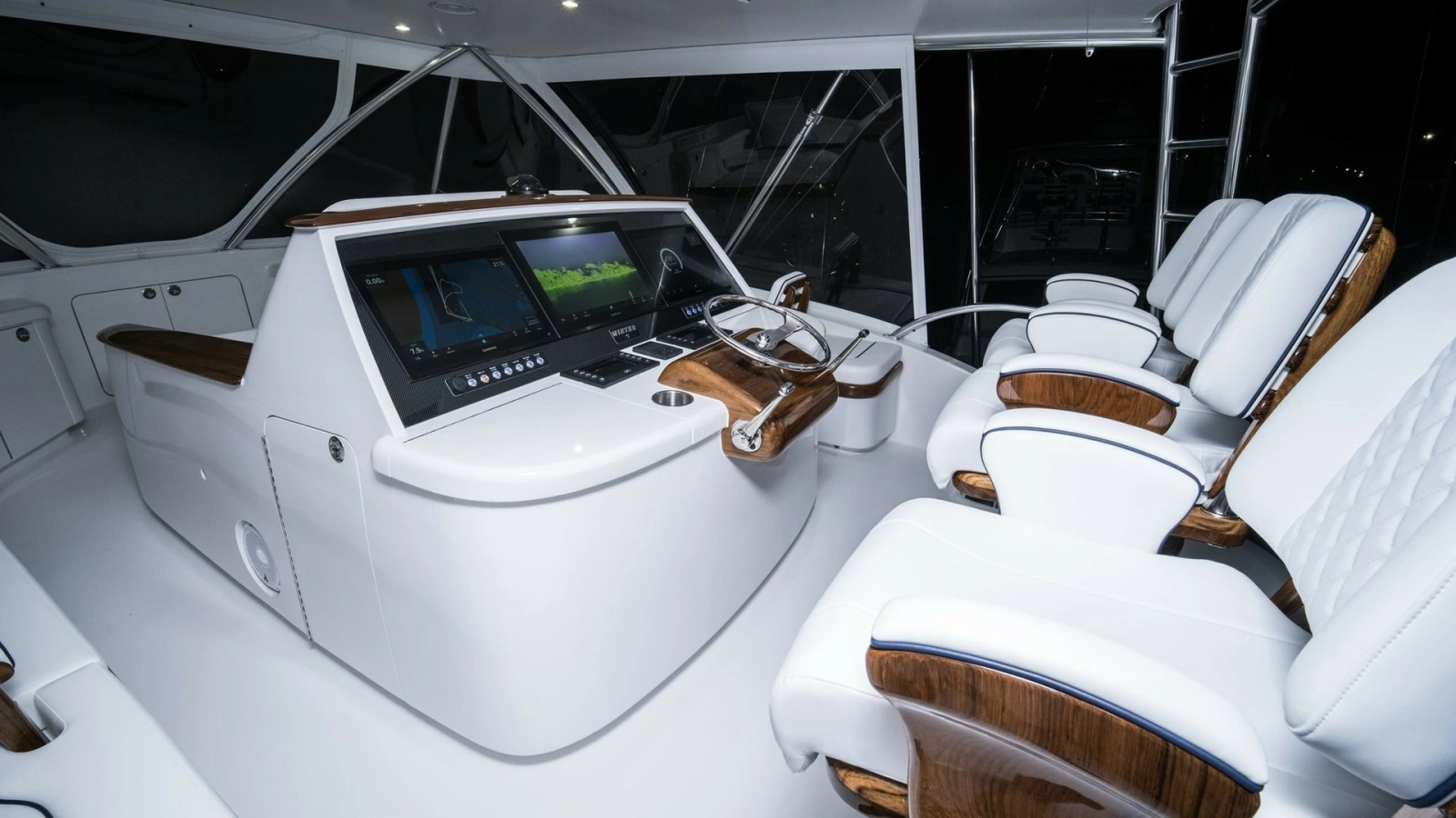 2026 Winter Custom Yachts 75 Open Convertible- MISS CARRIE- Flybridge