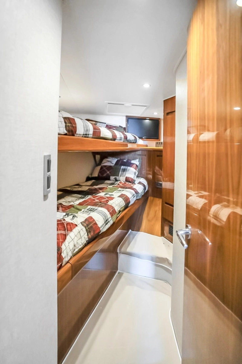 2021 Viking 48 Convertible- MISS TAMMY- Forward VIP Stateroom