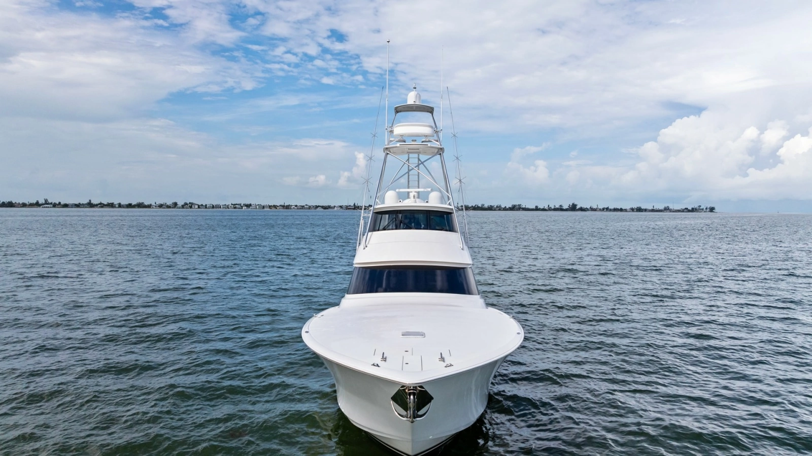 Forward View of Viking 72 Bow