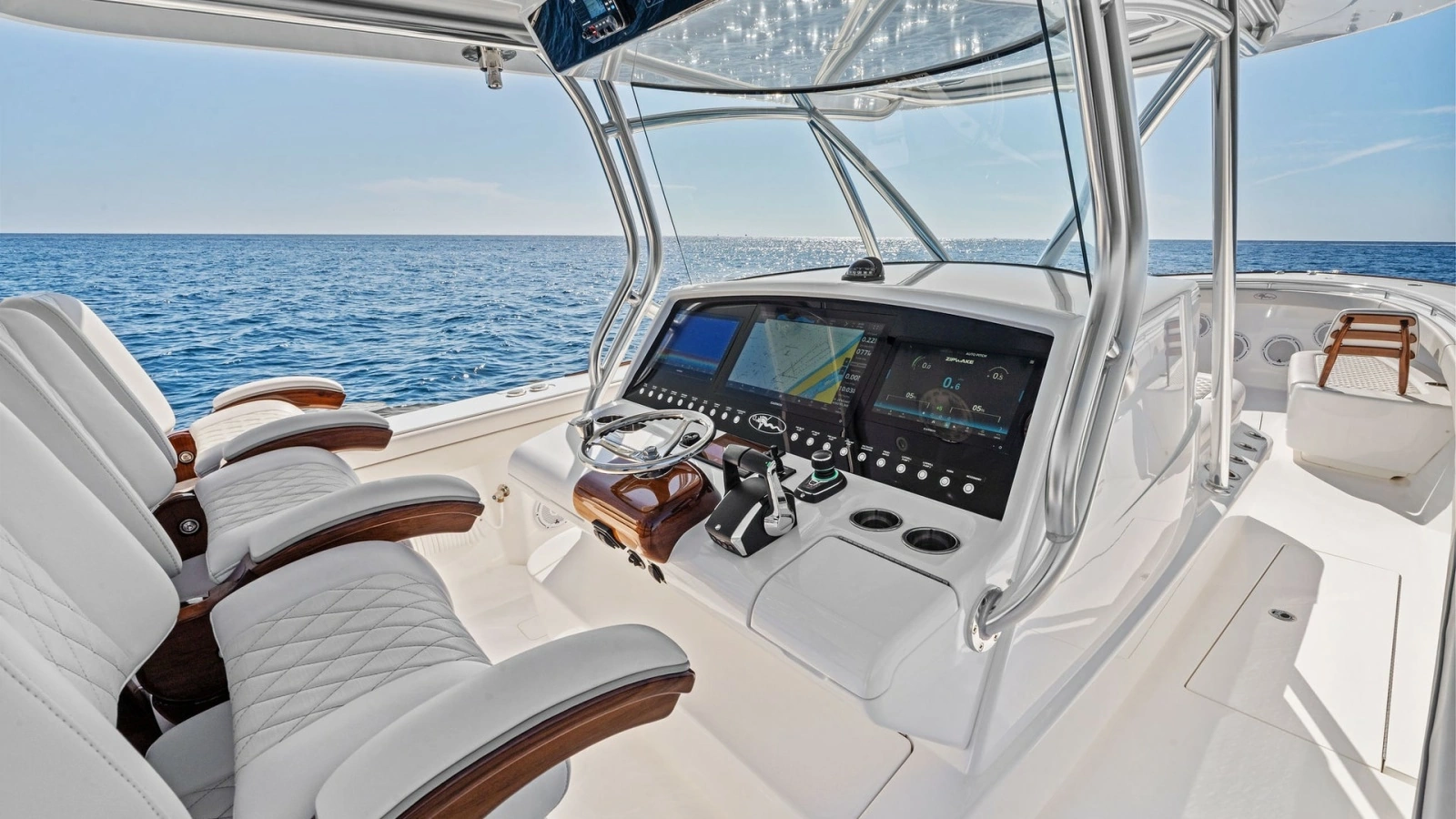 Helm Station with Advanced Electronics