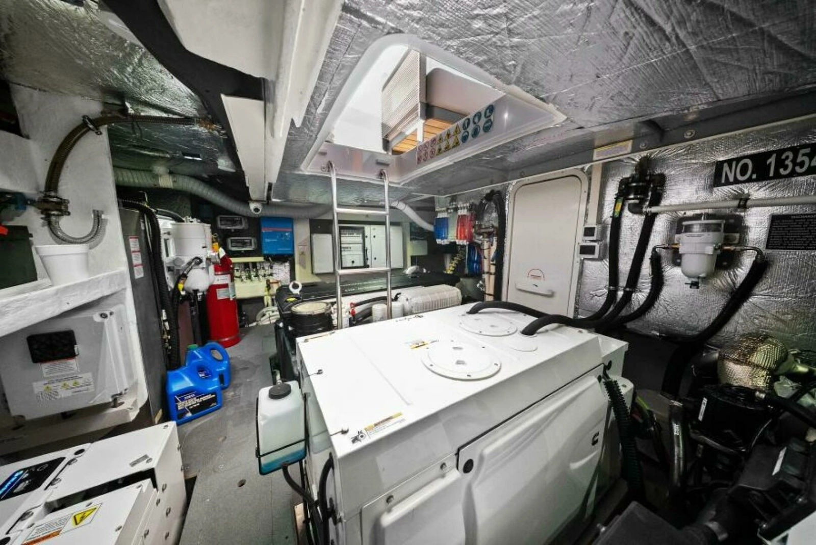 2025 Absolute Navetta 53 - Engine Room