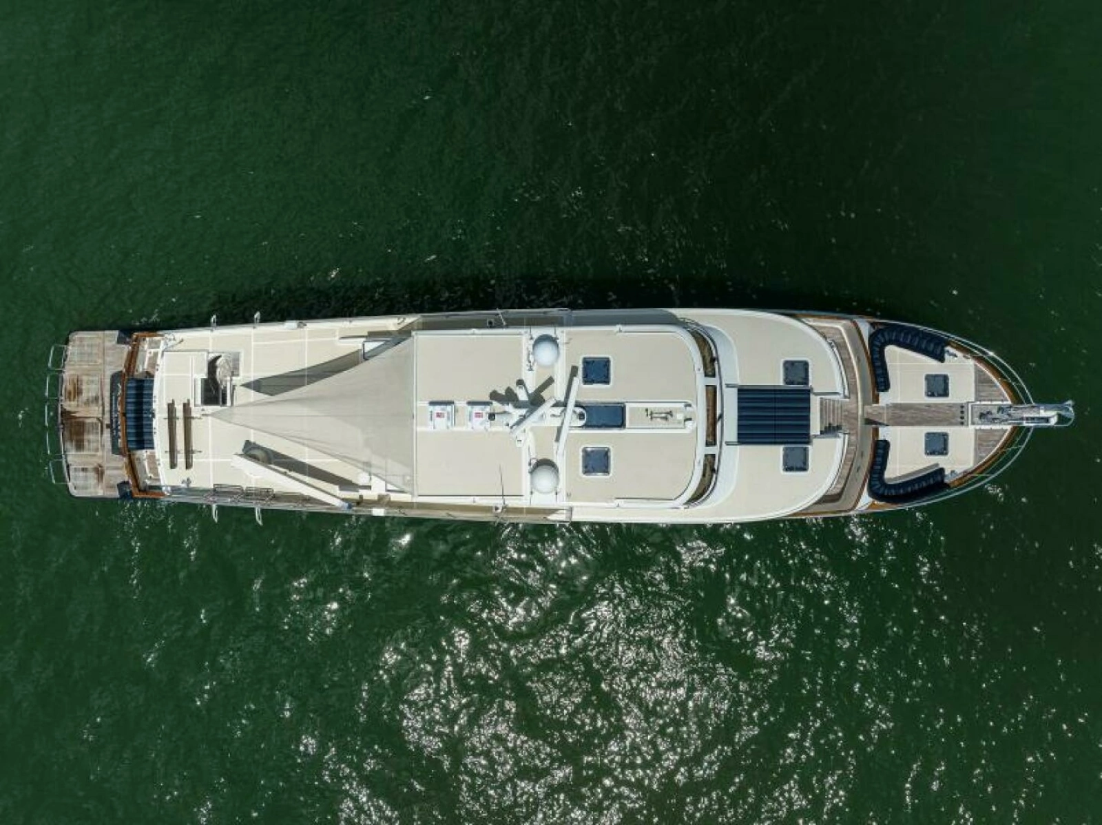 On Deck Master 97ft Marlow Yacht For Sale