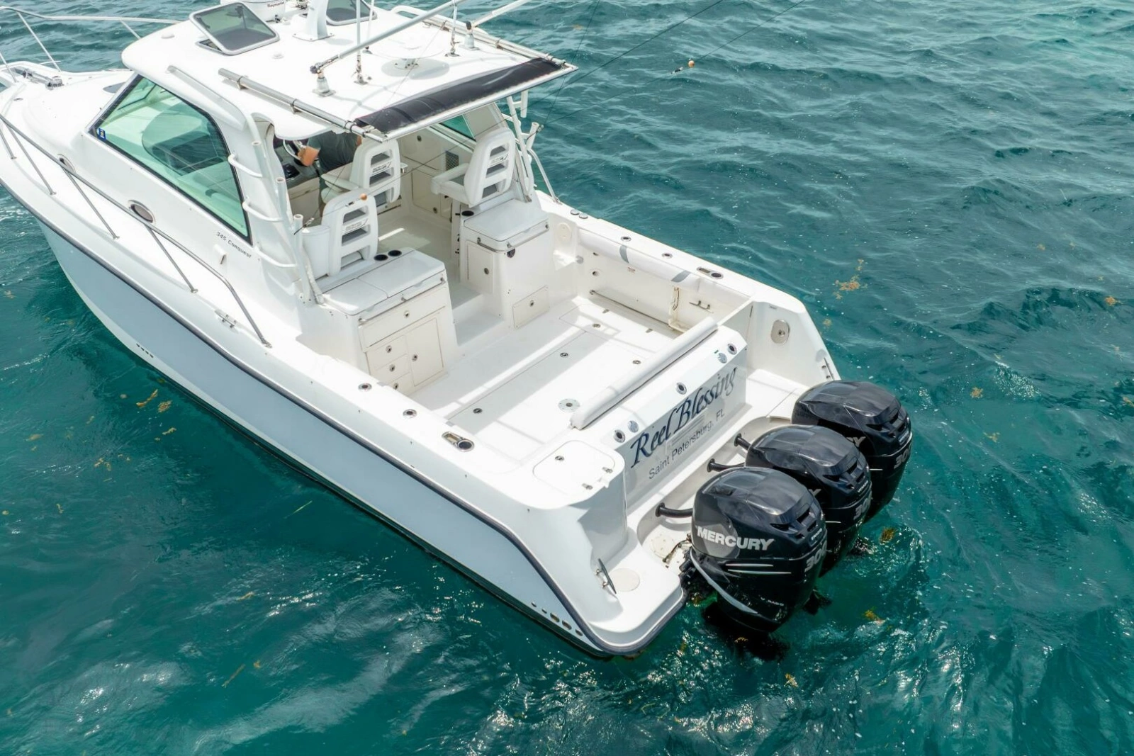 2012 Boston Whaler 345 Conquest - Profile 