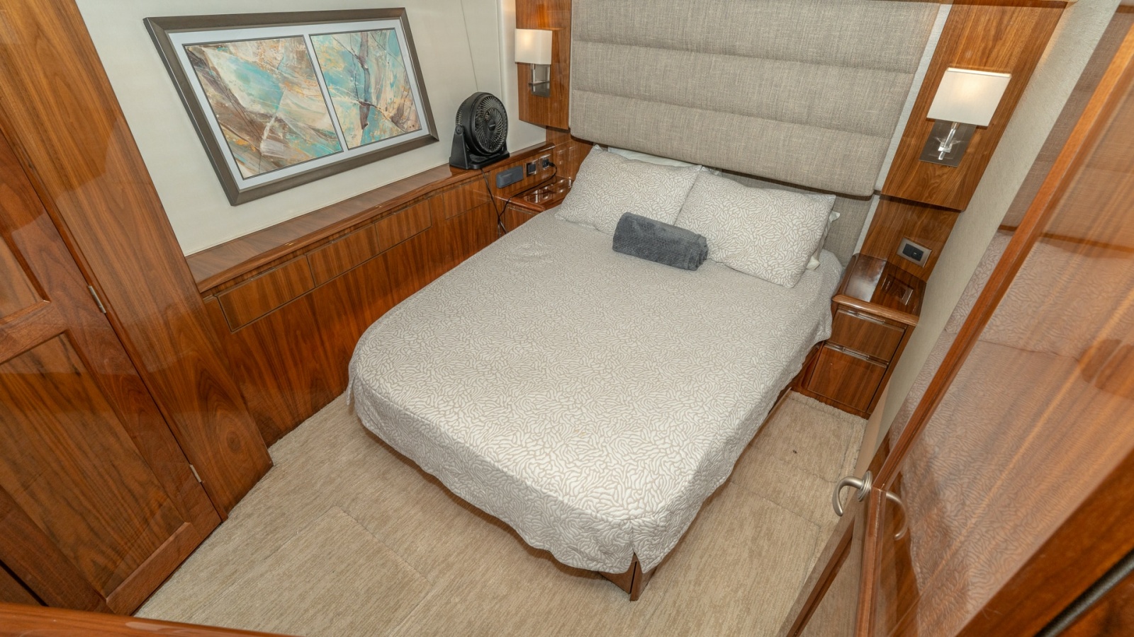 Luxurious Master Stateroom Interior
