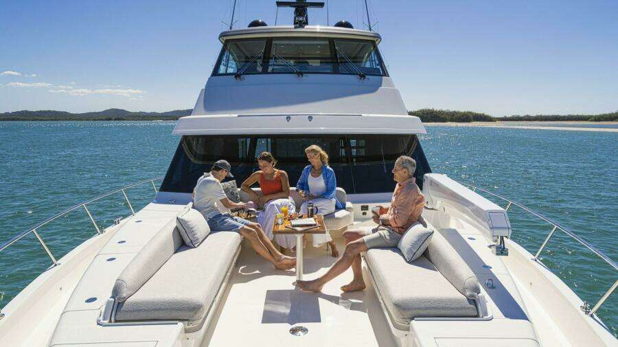 012 Riviera 72 SMY SII Foredeck Extra Scaled