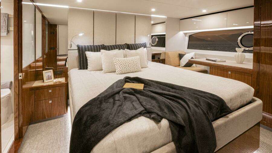 020 Riviera 72 SMY SII Master Stateroom