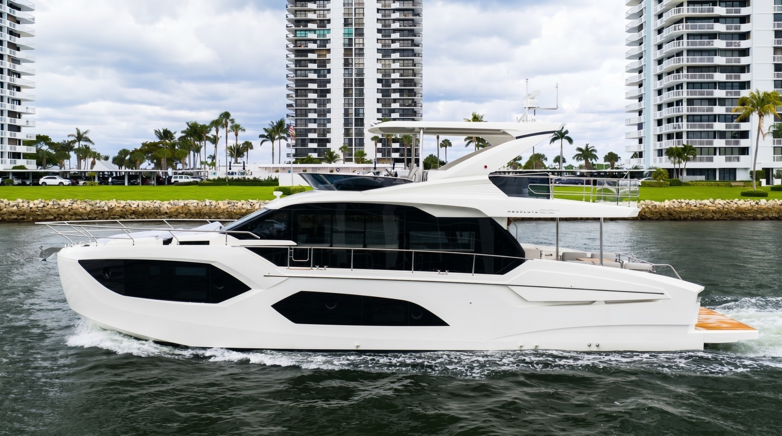 IN STOCK AVAILABLE NOW 60ft Absolute Yacht For Sale