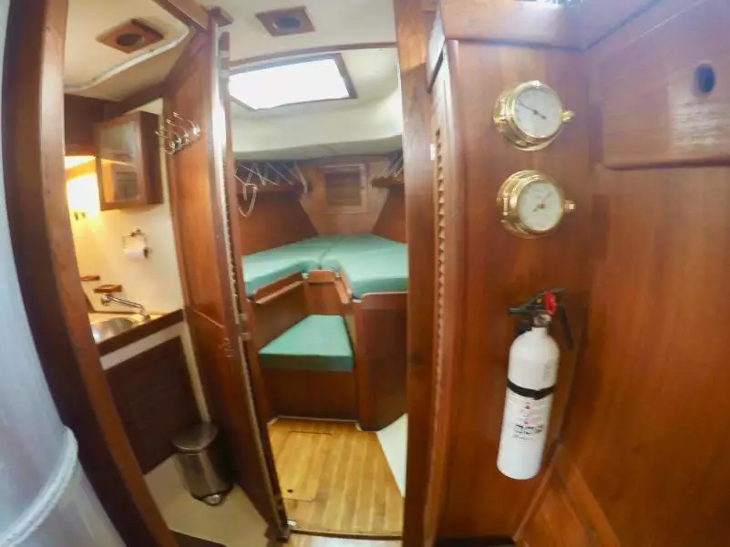 Forward Cabin and Head on Port