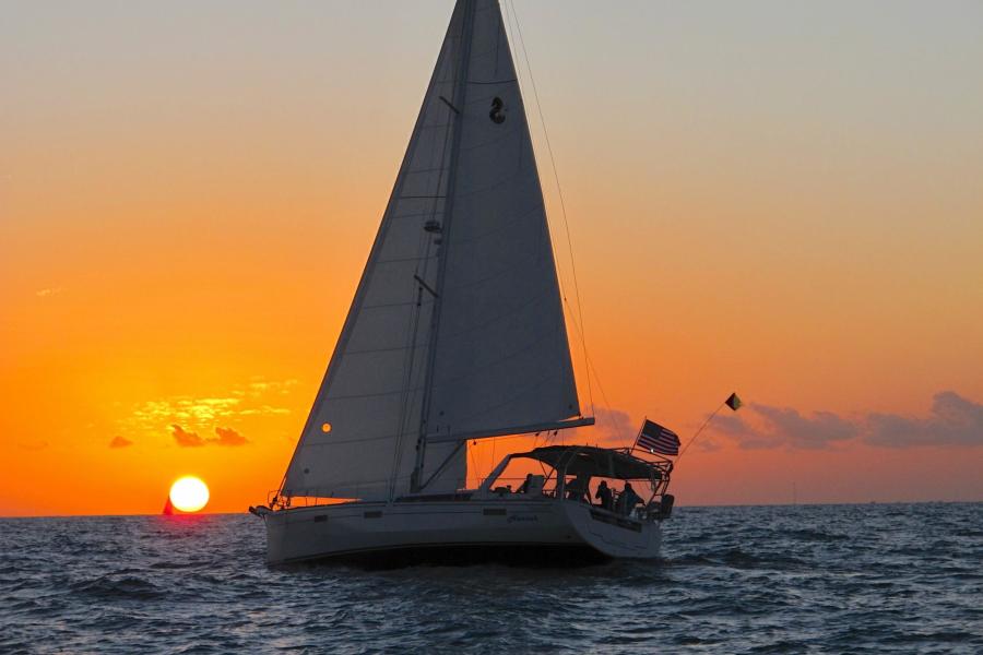 Sunset Sailing