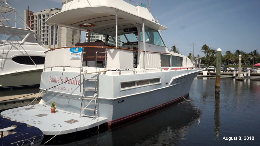 1975 Bertram Motor Yacht Flushdeck