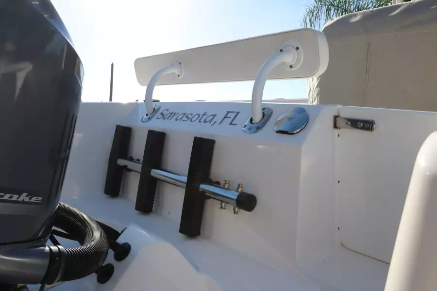 2015 Edgewater 245 Center Console - Swim Ladder