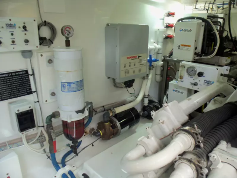 Forward of Starboard Engine