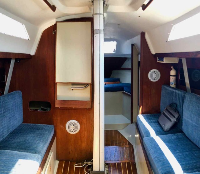 1983 C&C 1 stateroom mark II 29