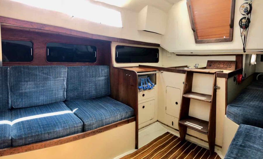 1983 C&C 1 stateroom mark II 29