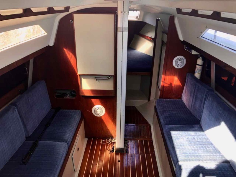 1983 C&C 1 stateroom mark II 29