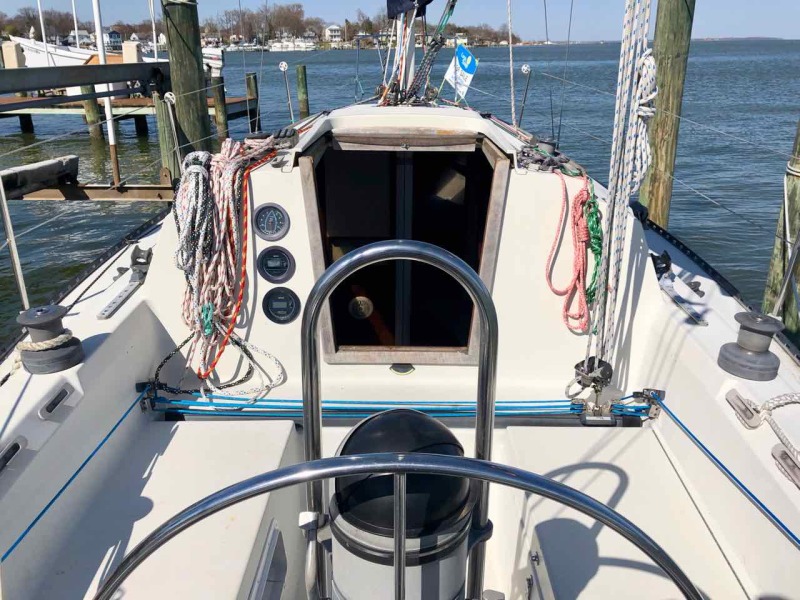 1983 C&C 1 stateroom mark II 29