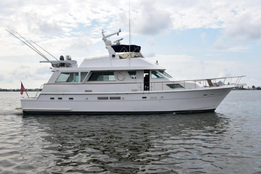 1988 Hatteras 67  Cockpit Motor Yacht
