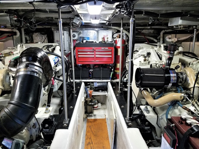 2000 Carver 530 Voyager pilothouse