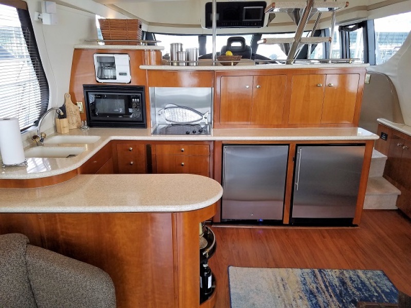 2000 Carver 530 Voyager pilothouse