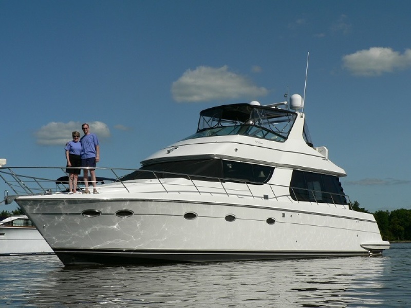 2000 Carver 530 Voyager pilothouse