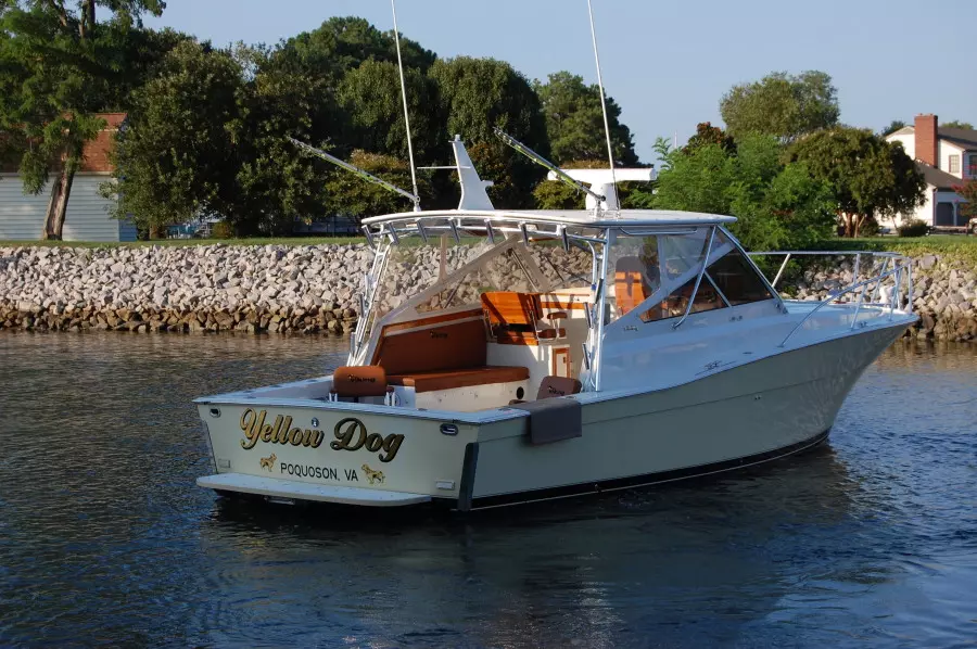 Yellow Dog 35ft Viking Yacht For Sale