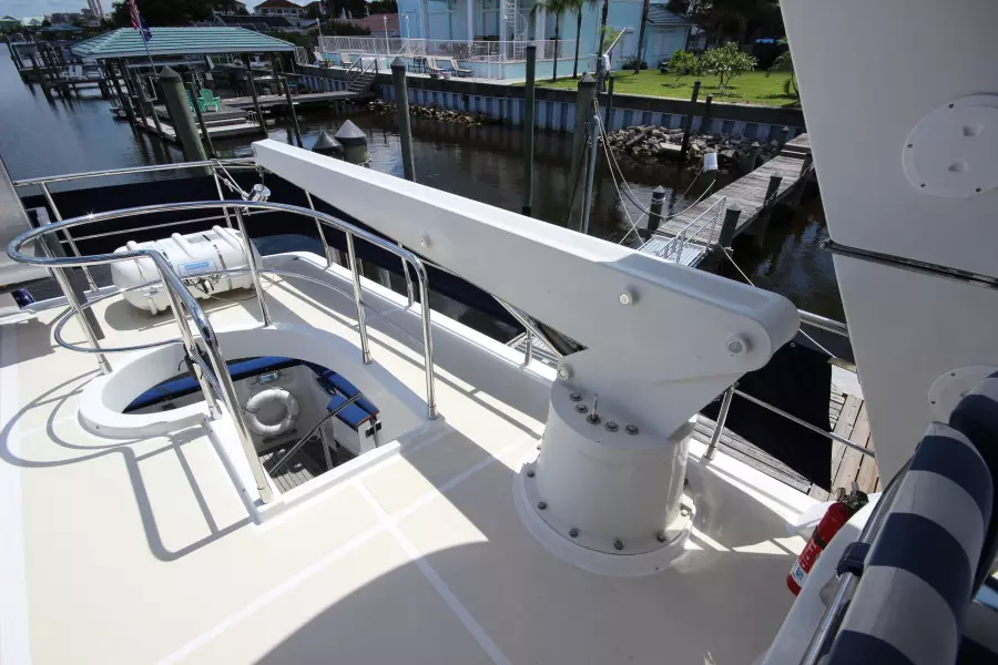 2003 Selene 53 Ocean Trawler - Davit