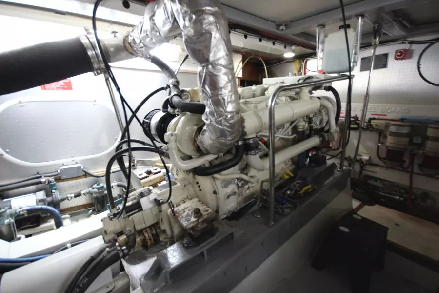 2003 Selene 53 Ocean Trawler - Engine Room