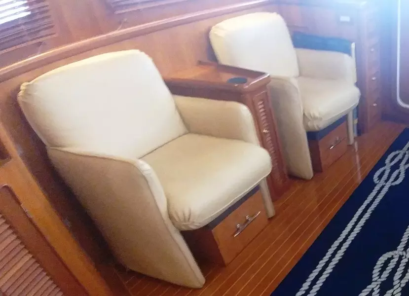 2003 Selene 53 Ocean Trawler - Salon Stools