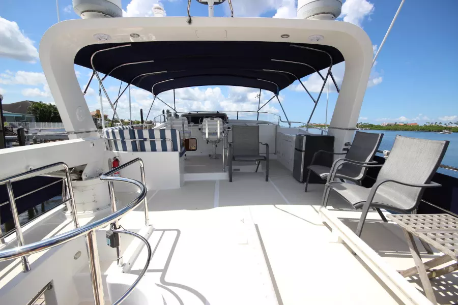 2003 Selene 53 Ocean Trawler - Bridge Deck