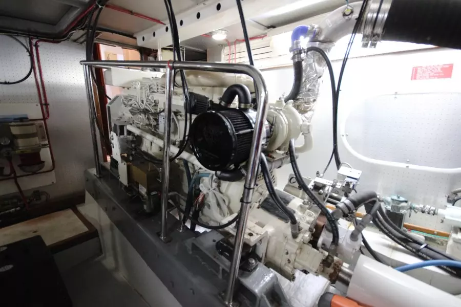2003 Selene 53 Ocean Trawler - Engine Room
