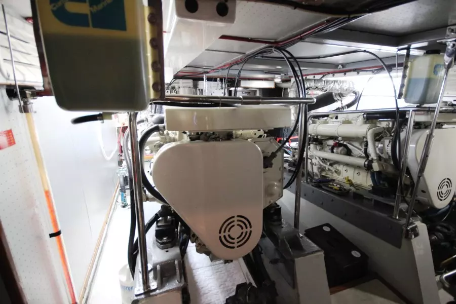 2003 Selene 53 Ocean Trawler - Engine Room