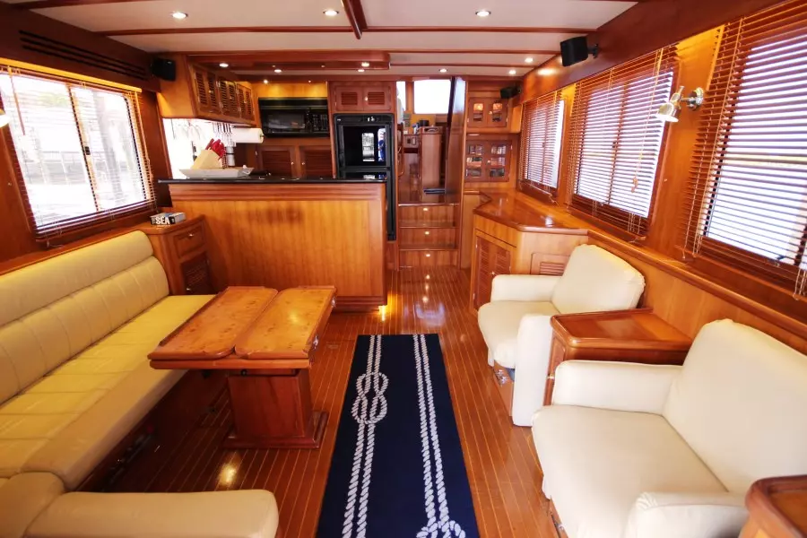 2003 Selene 53 Ocean Trawler - Salon