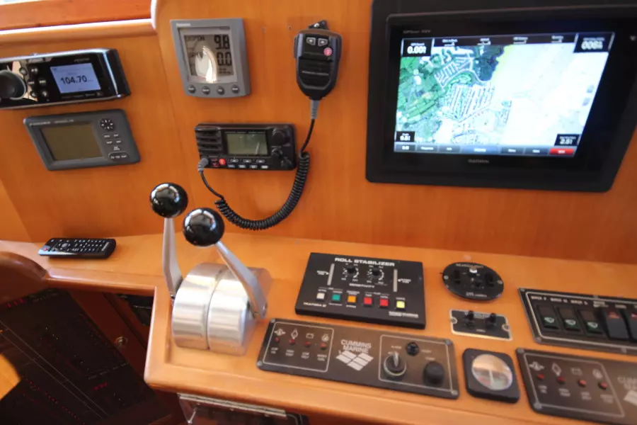 2003 Selene 53 Ocean Trawler - Lower Helm Electronics
