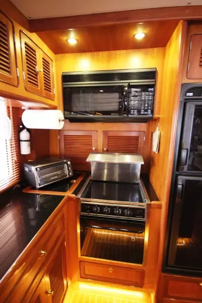 2003 Selene 53 Ocean Trawler - Galley
