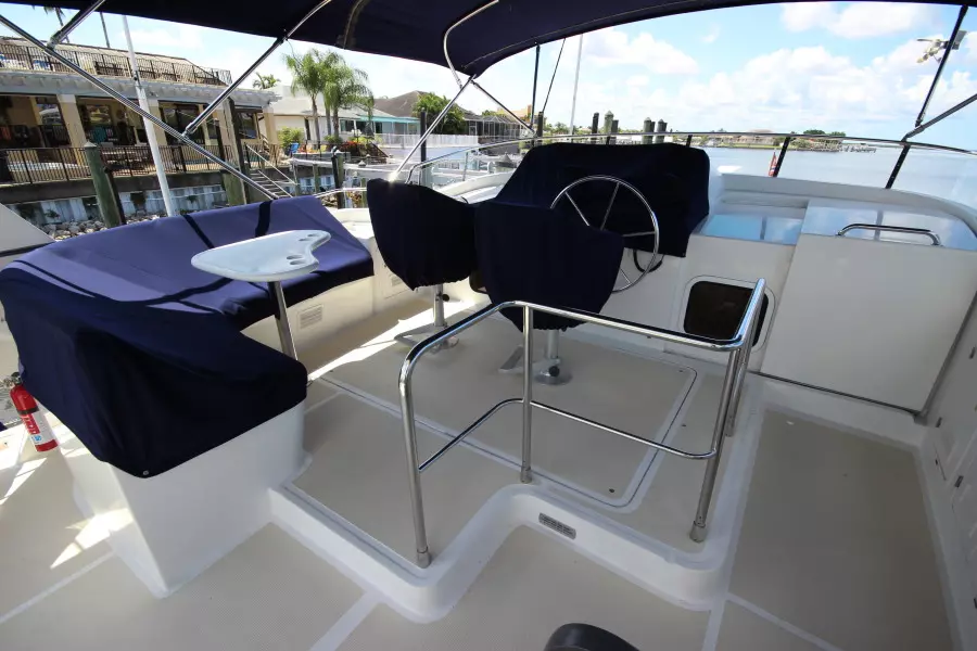 2003 Selene 53 Ocean Trawler - Bridge Deck