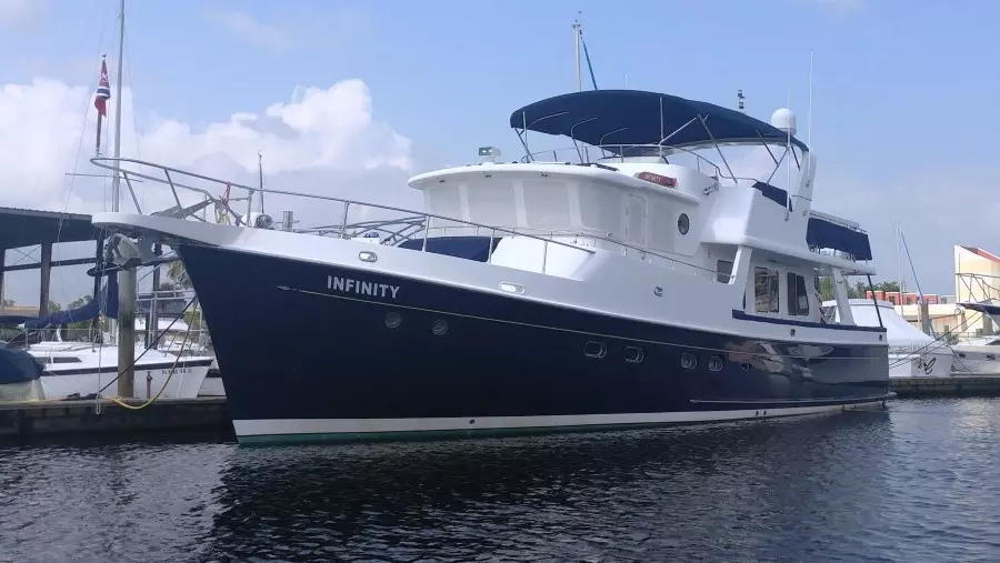 2003 Selene 53 Ocean Trawler - At Dock
