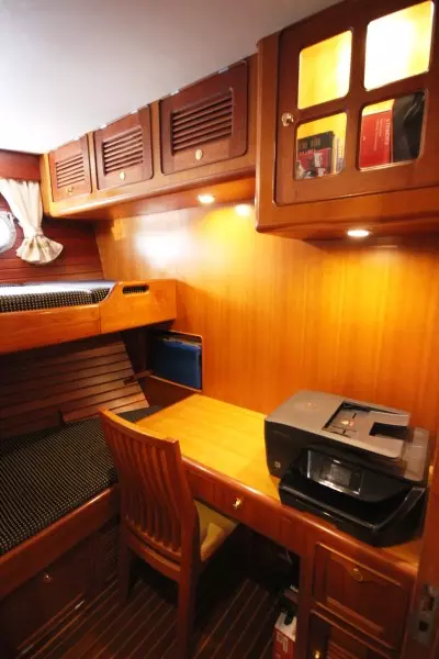 2003 Selene 53 Ocean Trawler - Port Stateroom and Office