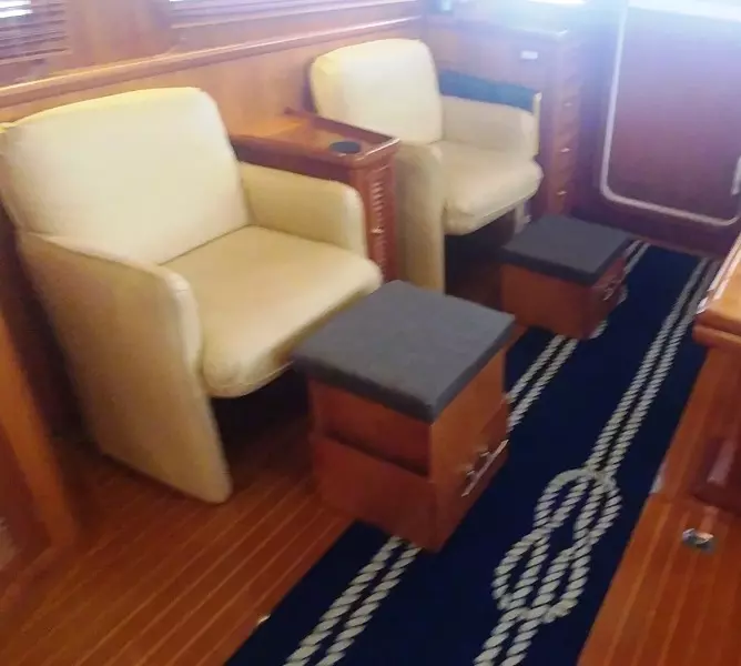 2003 Selene 53 Ocean Trawler - Salon Stools