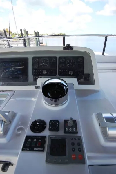 2003 Selene 53 Ocean Trawler - Bridge Deck