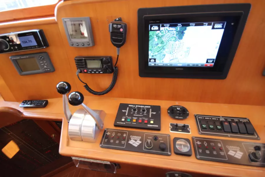 2003 Selene 53 Ocean Trawler - Lower Helm Electronics