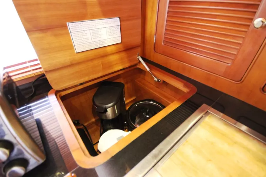 2003 Selene 53 Ocean Trawler - Galley