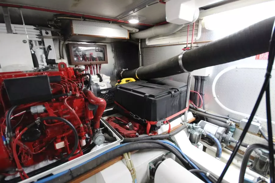 2003 Selene 53 Ocean Trawler - Engine Room